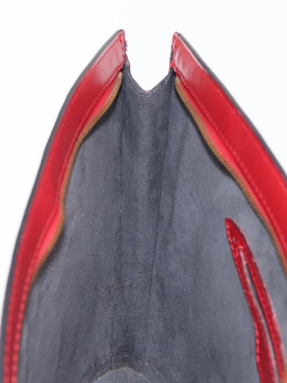 LOUIS VUITTON Epi Saint Jacques Shoulder Bag Red M52277 LV Auth 164590 - Picture 12 of 16